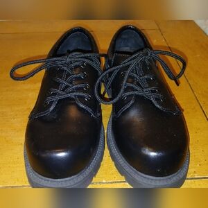 Buster Brown Black Kids Dress Shoes